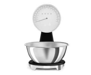 ترازو آشپزخانه دیجیتال اسمگ ایتالیا مدل SMEG KSF01BLWW | رنگ مشکی | طراحی وینتیج و دقت بالا